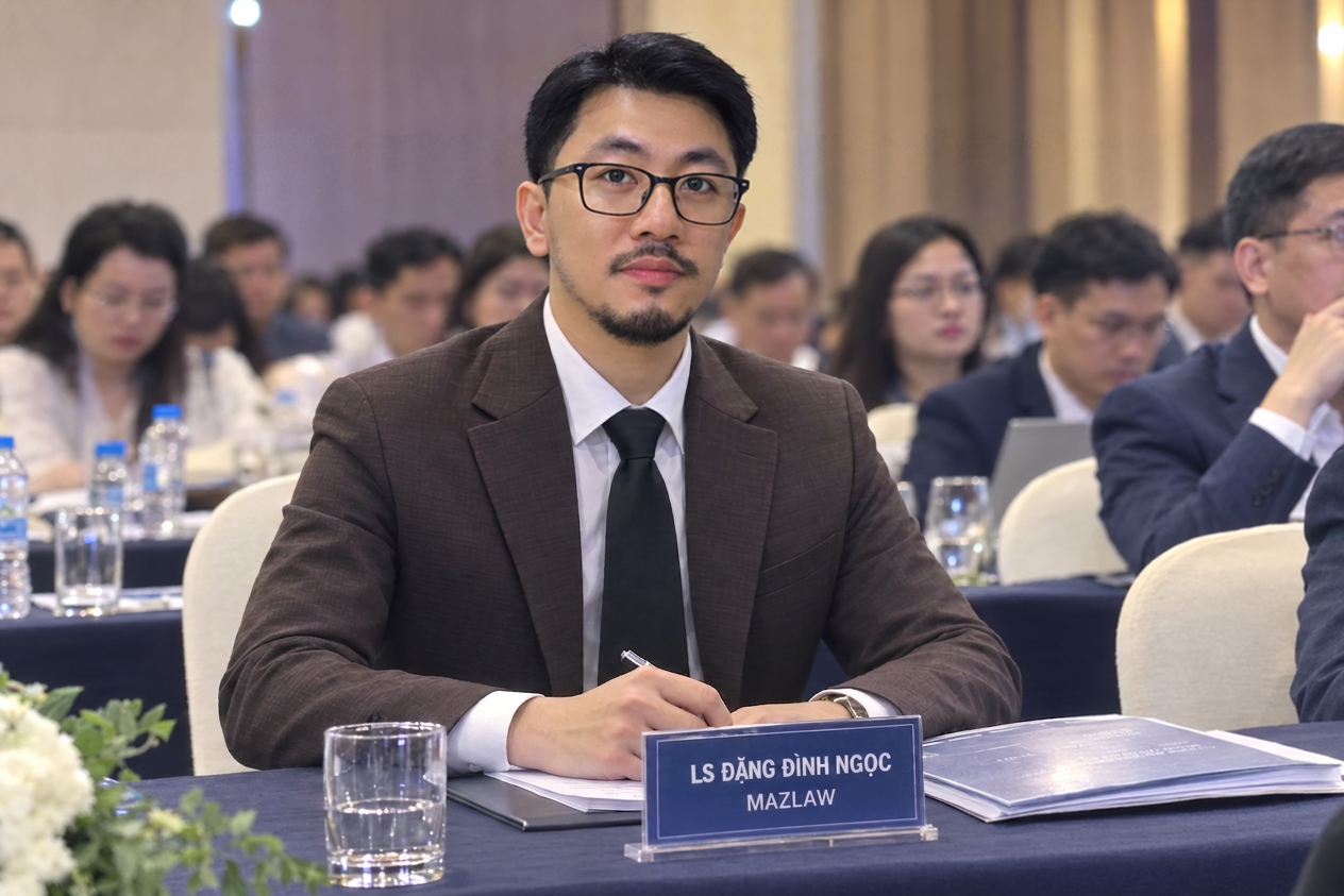 Luật sư Đặng Đình Ngọc - Đại diện sở hữu trí tuệ MazLaw