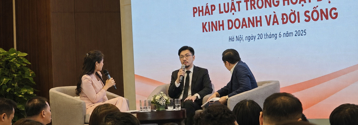 Luật sư Đặng Đình Ngọc - Tọa đàm pháp luật trong kinh doanh và đời sống